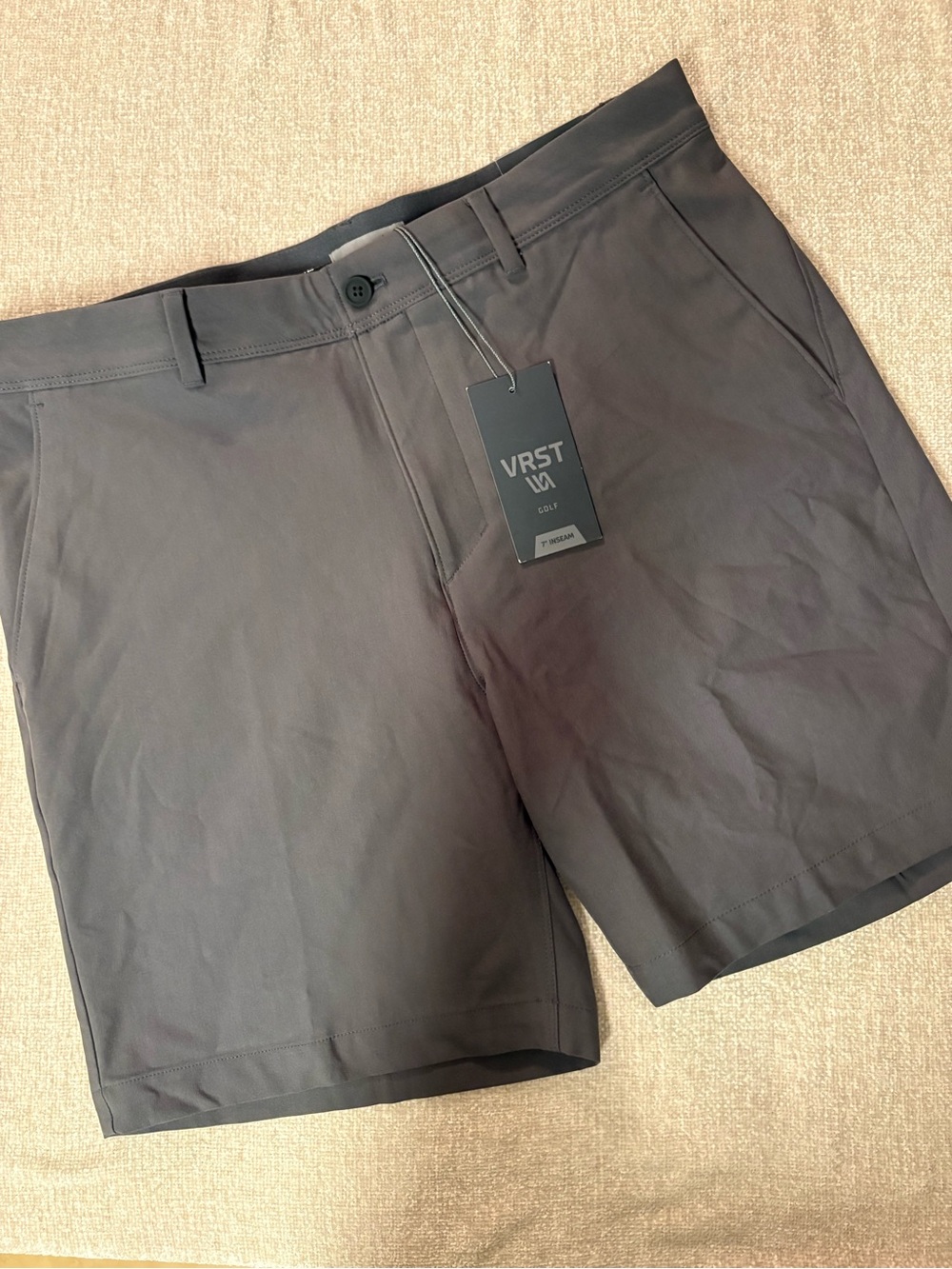 NWT Men’s VRST Gray Performance Golf Shorts - Size 36